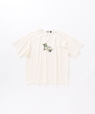 NANGA:ウシオダ ヒロアキ プリント 半袖 Tシャツ ホワイト系