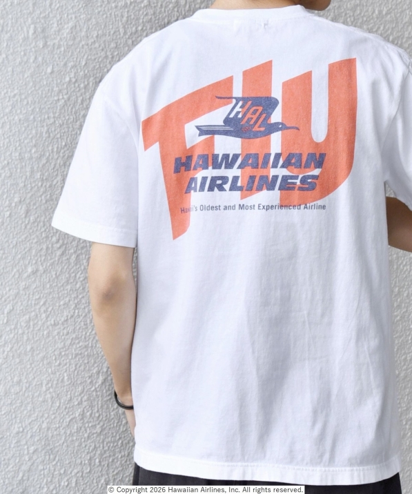 GOOD ROCK SPEED: ハワイアン航空 グラフィック プリント Tシャツ 26SS