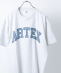 【SHIPS any別注】ARTEX: 【ユニセックス】プリント ロゴ 半袖 Tシャツ◇