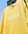 【SHIPS any別注】ARTEX: 【ユニセックス】プリント ロゴ 半袖 Tシャツ◇ イエロー