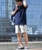 【SHIPS any別注】LACOSTE: ワンポイント ロゴ ピケ クルーネック Tシャツ 23SS◇