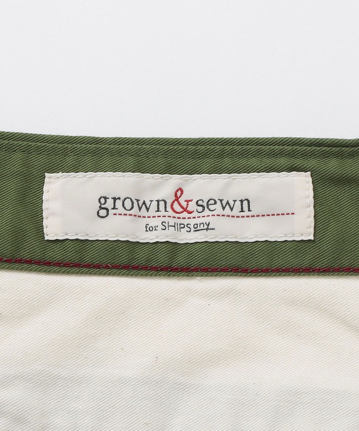 SHIPS any別注】GROWN&SEWN: 〈ストレッチ〉DUANE スリムテーパード