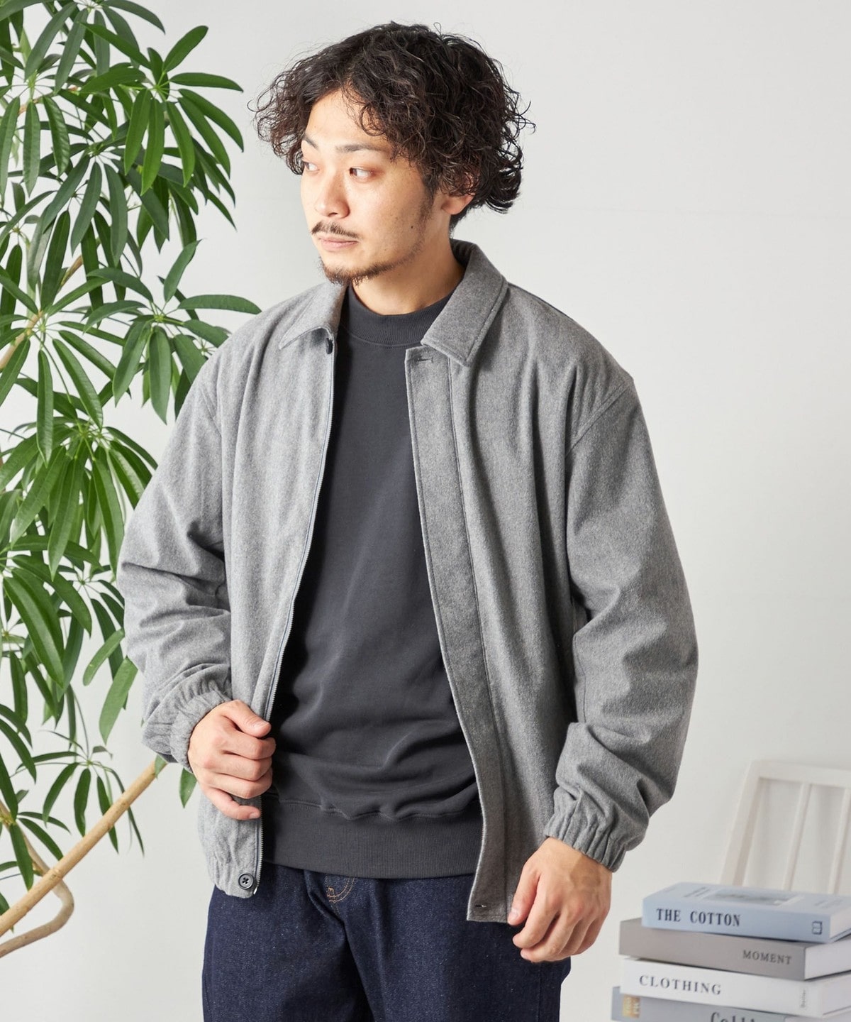 SHIPS any: WONDERSHAPE(R) 4WAY ストレッチ ショート ブルゾン