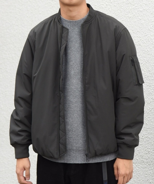 おまとめ　SET商品+ブルゾン WEB限定】〈撥水/防風等/洗濯機可能〉オールウェザー 中綿 MA-1