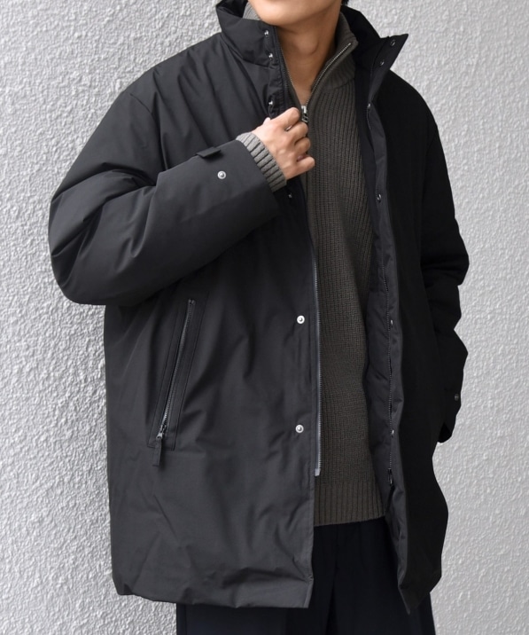 WEB限定】SHIPS any:〈撥水/防風等〉多機能 スタンドカラー