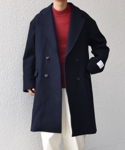 PURE WOOL MELTON �_�u�� �`�F�X�^�[�R�[�g 26AW��