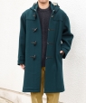 PURE WOOL MELTON �_�b�t�� �R�[�g 26AW�� �O���[��