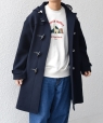 PURE WOOL MELTON �_�b�t�� �R�[�g 26AW�� �l�C�r�[�n