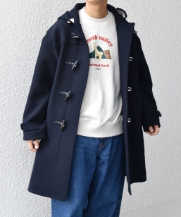 PURE WOOL MELTON �_�b�t�� �R�[�g 26AW��