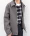 PURE WOOL MELTON �����b�N�X �W�b�v�A�b�v �u���]����