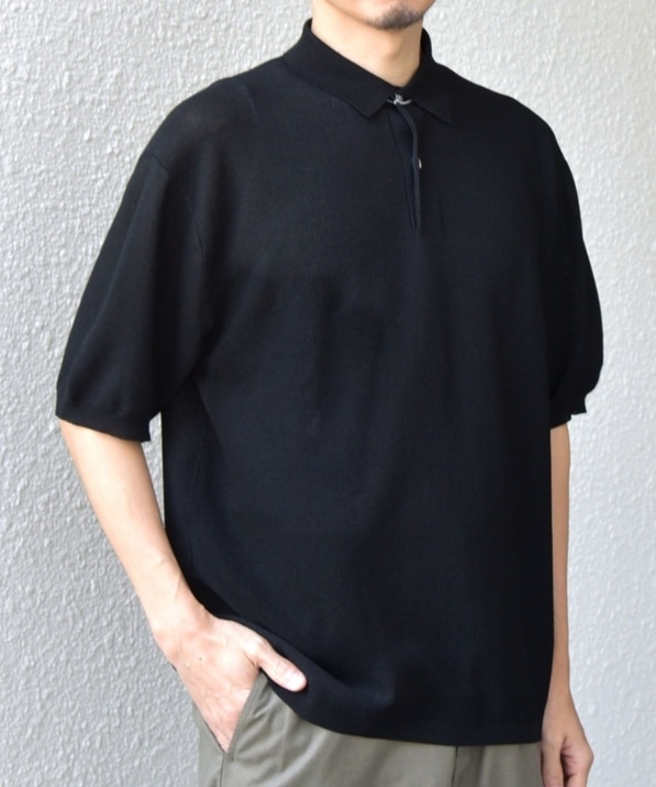 SHIPS any:〈手洗い可能〉TEXBRID(R) ドライタッチ サマー ニット 半袖