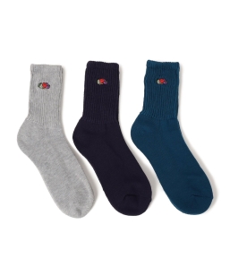 FRUIT OF THE LOOM: 3���g �����|�C���g �h�J �N���[ �\�b�N�X