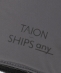 【SHIPS any別注】TAION:〈手洗い可能〉リバーシブル ダウンネックウォーマー◇