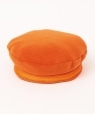 【POPEY掲載】SHIPS any×MORDECHAI RUBINSTEIN: POLARTEC フリース ベレー帽◇ オレンジ