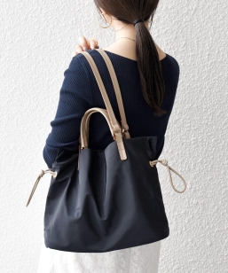 �s�\��tSHIPS any: 2WAY �o�C�J���[ A4 �h���X�g �g�[�g �o�b�O