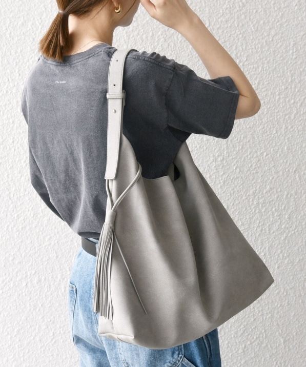 追加予約》SHIPS any: A4 タッセル ワンショルダー バッグ｜ SHIPS