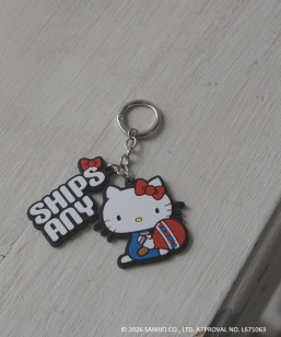 Hello Kitty × SHIPS any: �n���[�L�e�B ���o�[ �L�[ �`���[��