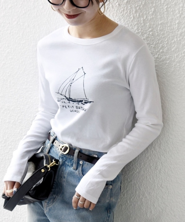 �s�\��t�ySHIPS any�ʒ��zPETIT BATEAU: �v�����g ���� TEE