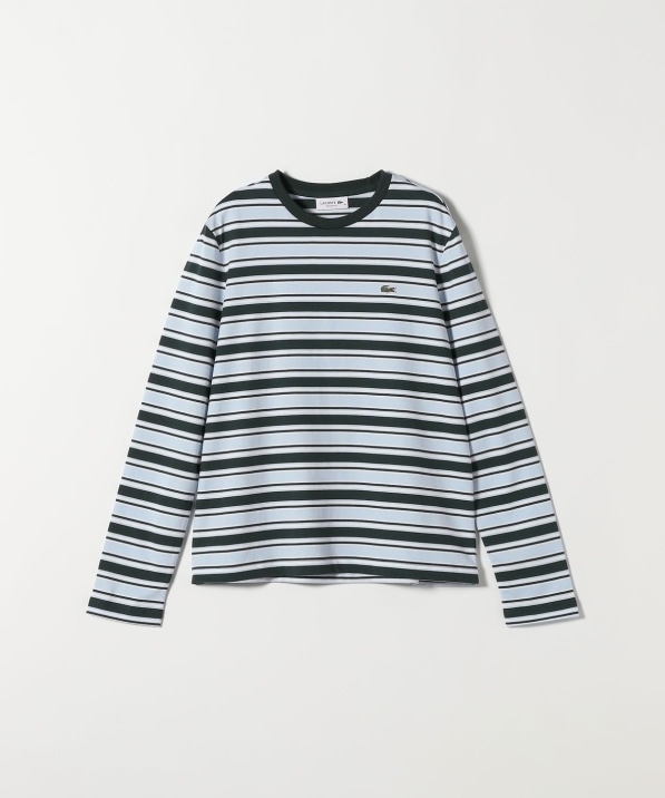 LACOSTE:〈洗濯機可能〉マルチ ボーダーロングスリーブ TEE｜ SHIPS