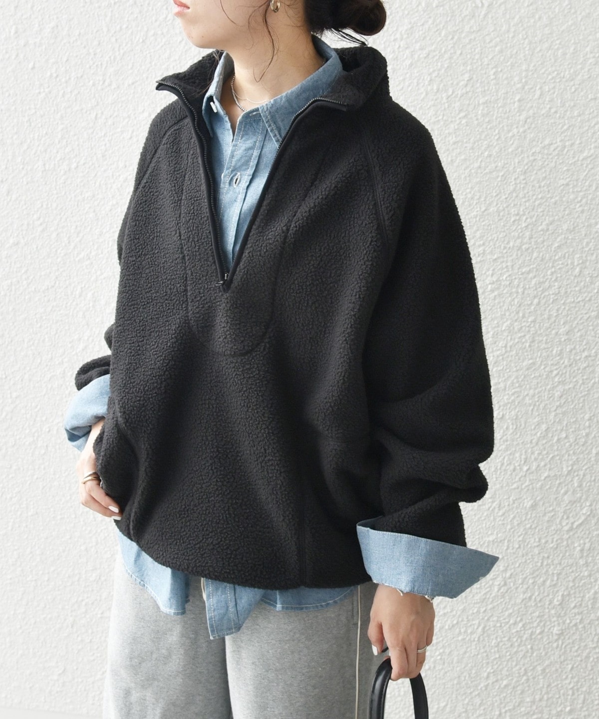 archi 詰っ ボアフリース プルオーバー