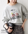 �ySHIPS any�ʒ��z�q����@�\�rPEANUTS / SNOOPY �O���t�B�b�N �v�����g �X�E�F�b�g ���C�g�O���[