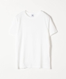 PETIT BATEAU：ショートスリーブコットン Tシャツ ホワイト