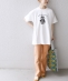 【SHIPS any別注】THE KNiTS: ショート スリーブ ロゴ TEE