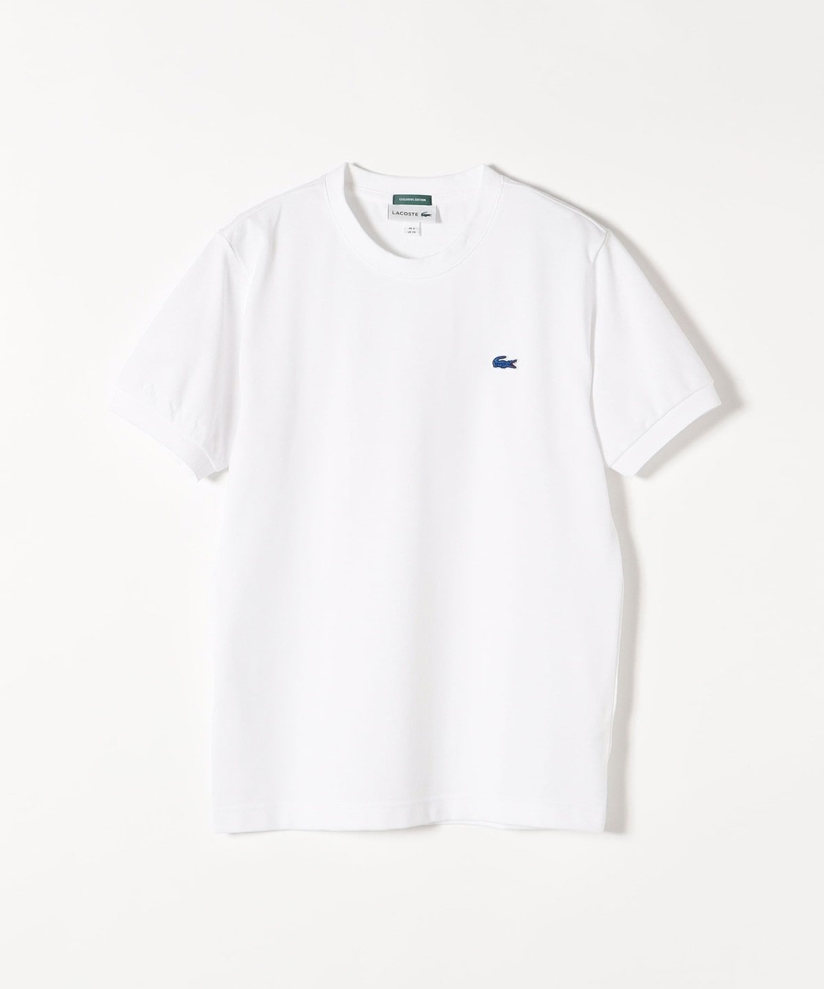 SHIPS any別注】LACOSTE: PIQUE クルーネック Tシャツ 23SS: Tシャツ 