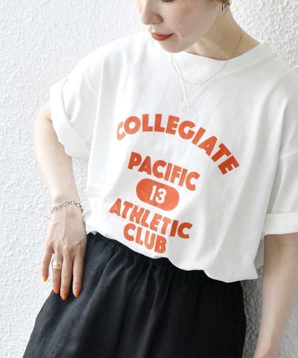 SHIPS any別注】Collegiate Pacific: Tシャツ 23SS: Tシャツ