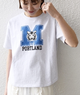 �s�\��t�ySHIPS any�ʒ��zTHE KNiTS: ���E���h�w�� �v�����g �V���[�g TEE 26SS