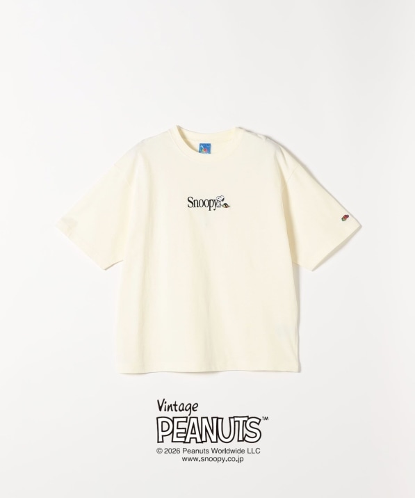 FRUIT OF THE LOOM:〈洗濯機可能〉PEANUTS 刺繍 TEE｜ SHIPS 公式サイト