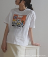 Hello Kitty × SHIPS any: �n���[�L�e�B �v�����g TEE �z���C�g�n2