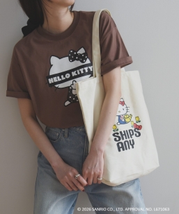 Hello Kitty × SHIPS any: �n���[�L�e�B �v�����g TEE