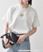 LITTLE TWIN STARS × SHIPS any: ���g���c�C���X�^�[�Y �v�����g TEE