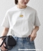 LITTLE TWIN STARS × SHIPS any: ���g���c�C���X�^�[�Y �v�����g TEE