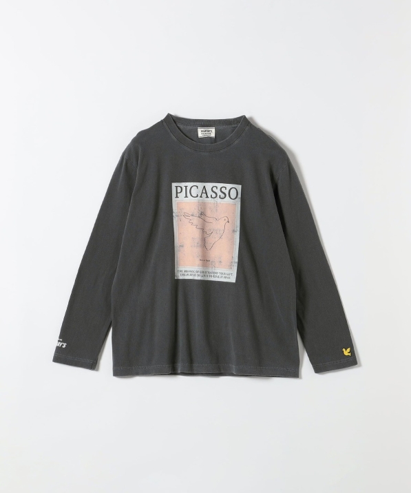 BALMYDAYS:〈洗濯機可能〉アート プリント ロングスリーブ TEE｜ SHIPS