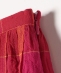 SHIPS any:〈洗濯機可能〉カラー チェック ギャザー フレア スカート