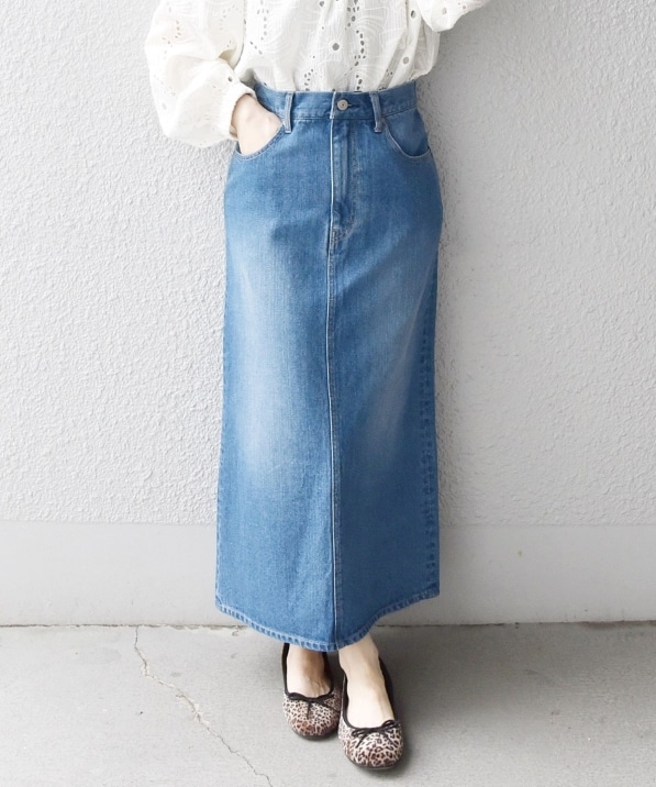 Ships Any ウォッシャブル ストレート デニム スカート Ships Any Denim スカート Ships 公式サイト 株式会社シップス