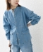 SHIPS any: �f�j�� ���[�N �W���P�b�g�mSHIPS any DENIM�n