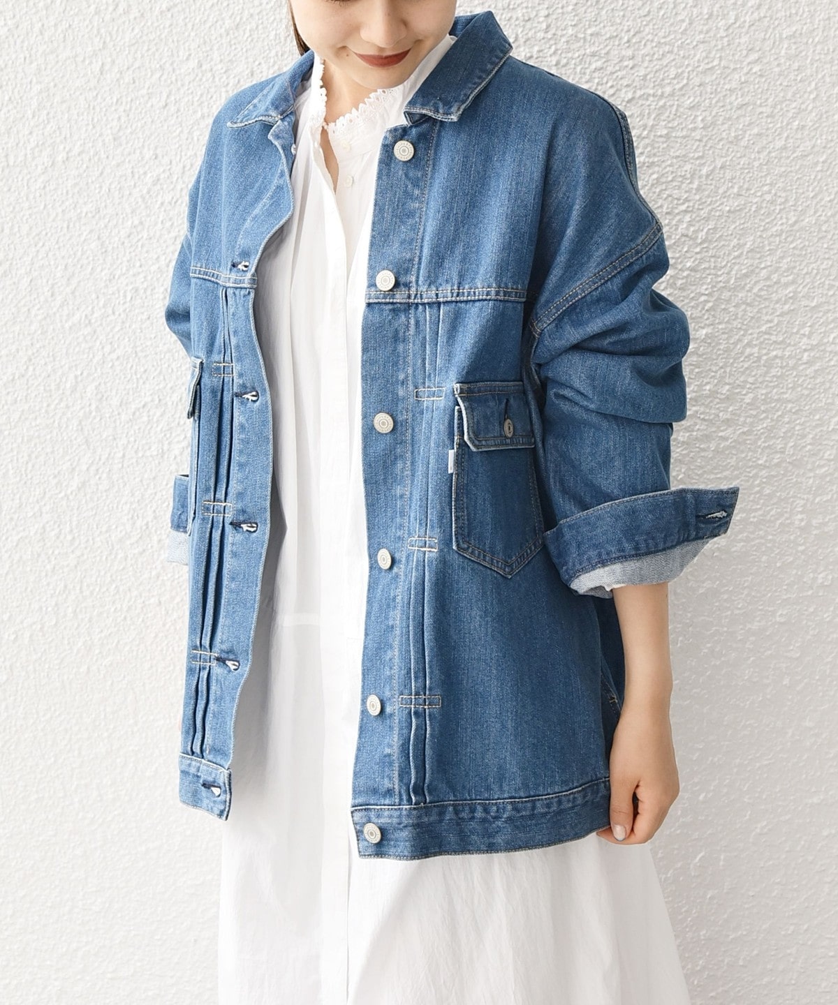 SHIPS any:〈洗濯機可能〉デニム ジャケット 23AW［SHIPS any DENIM