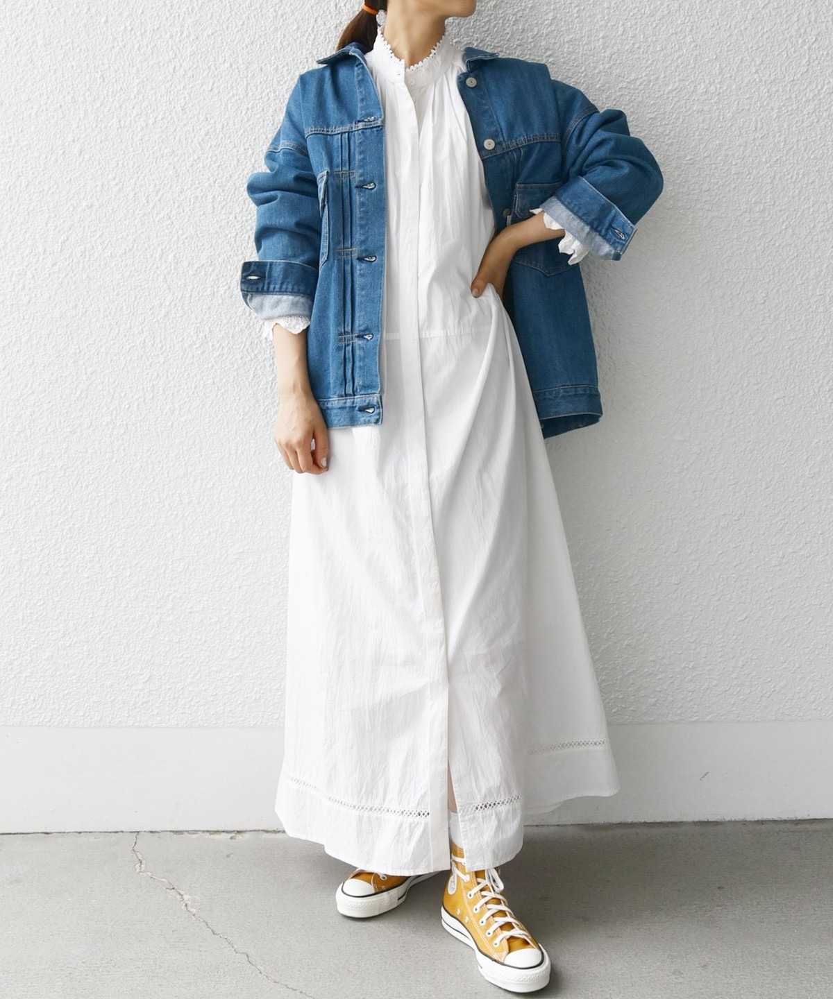 SHIPS any:〈洗濯機可能〉デニム ジャケット 23AW［SHIPS any DENIM