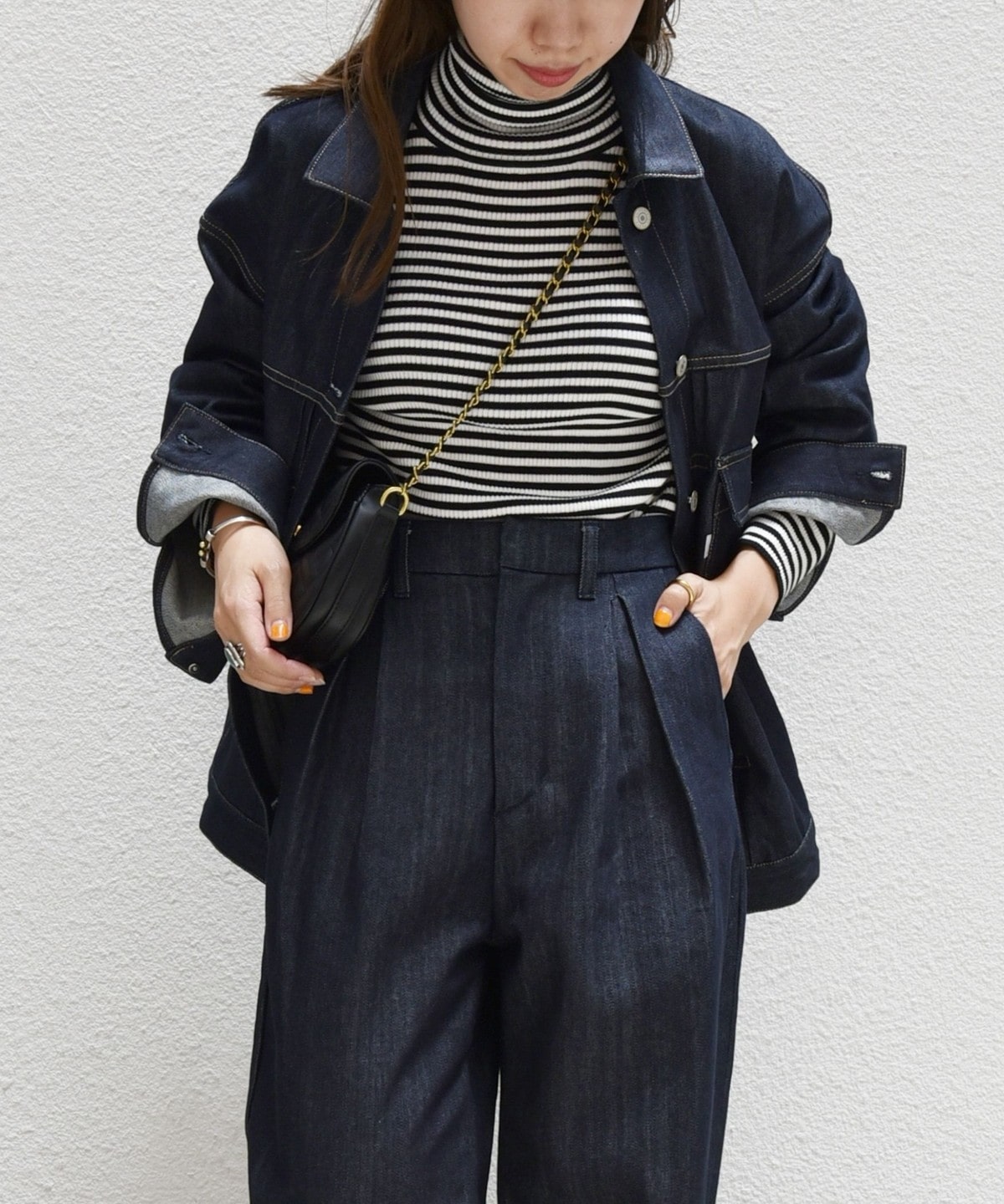 SHIPS any:〈洗濯機可能〉デニム ジャケット 23AW［SHIPS any DENIM