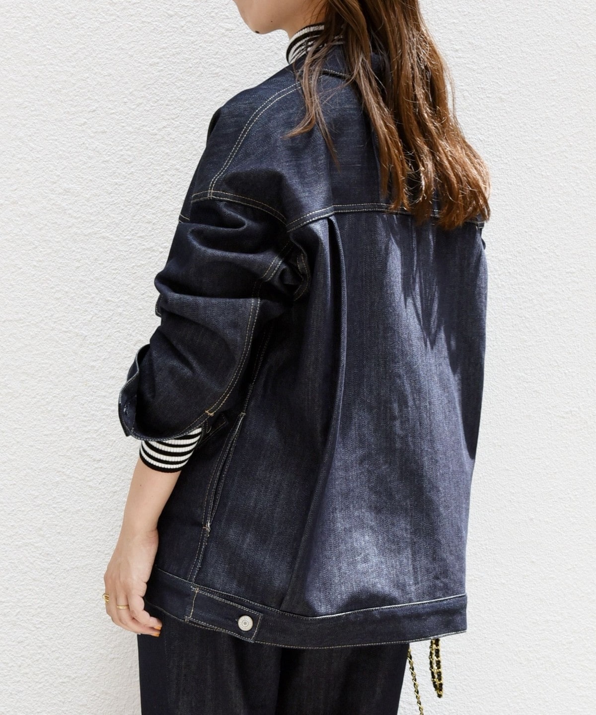 SHIPS any:〈洗濯機可能〉デニム ジャケット 23AW［SHIPS any DENIM