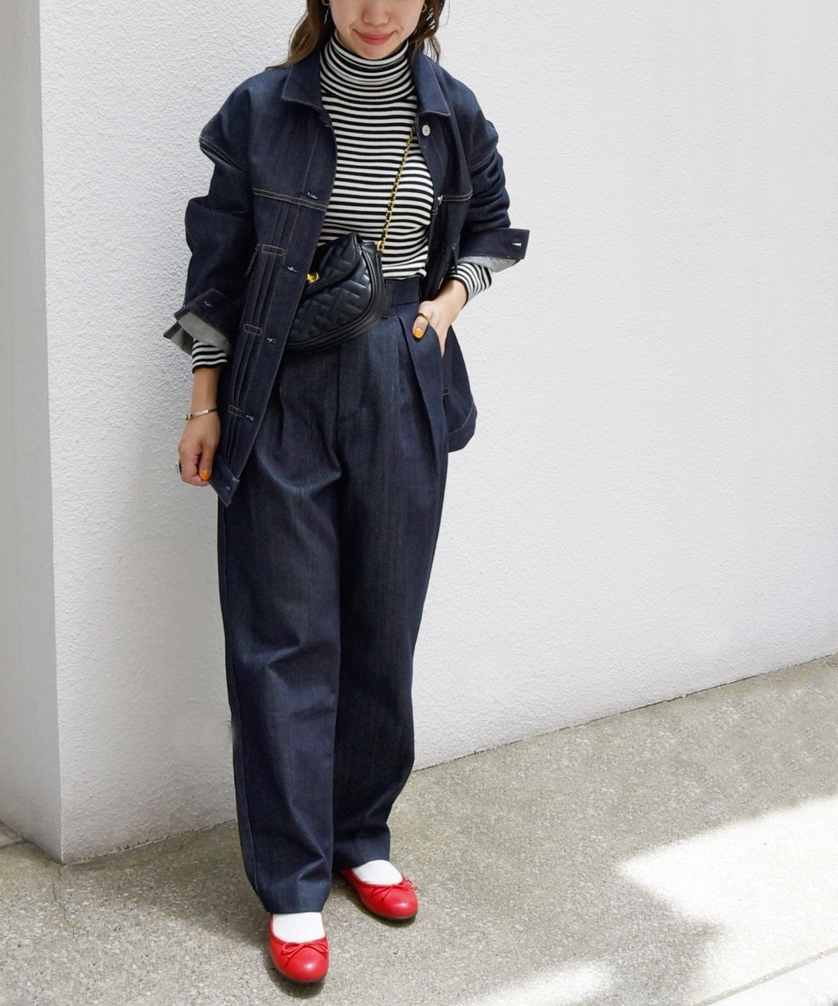 SHIPS any:〈洗濯機可能〉デニム ジャケット 23AW［SHIPS any DENIM