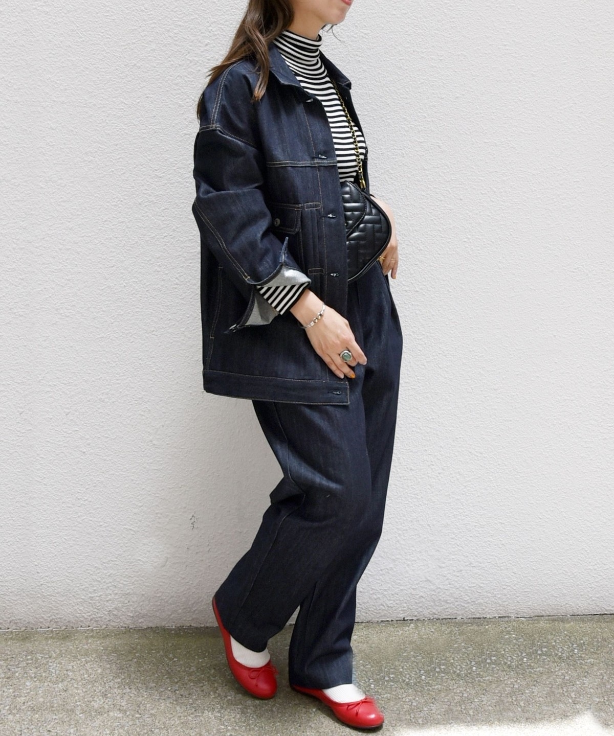 SHIPS any:〈洗濯機可能〉デニム ジャケット 23AW［SHIPS any DENIM