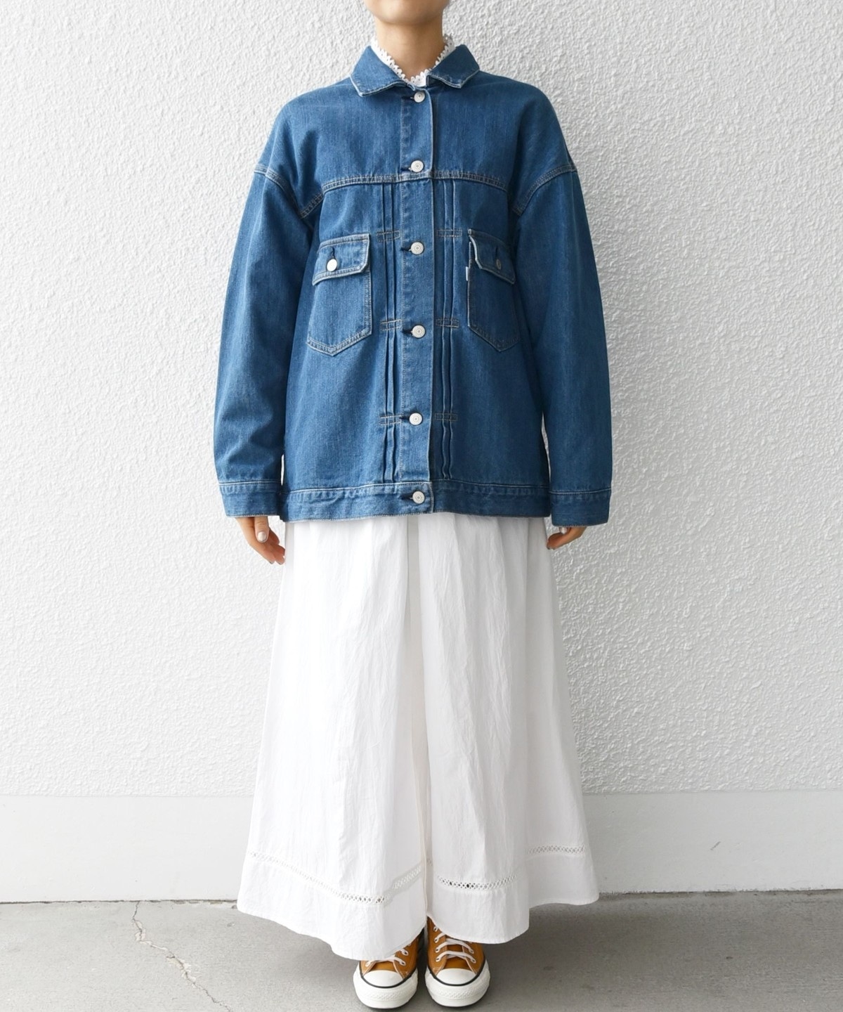 SHIPS any:〈洗濯機可能〉デニム ジャケット 23AW［SHIPS any DENIM