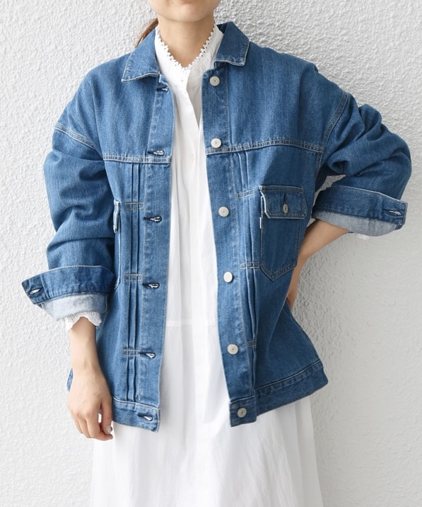 SHIPS any:〈洗濯機可能〉デニム ジャケット 23AW［SHIPS any DENIM