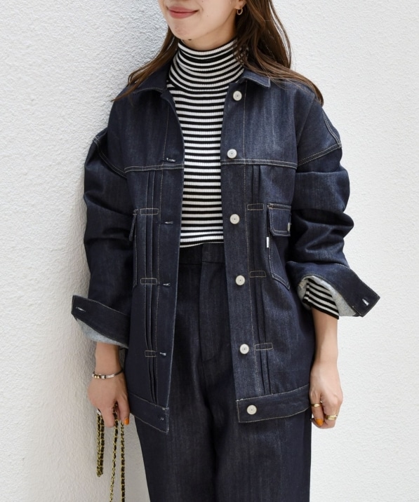 SHIPS any:〈洗濯機可能〉デニム ジャケット 23AW［SHIPS any DENIM