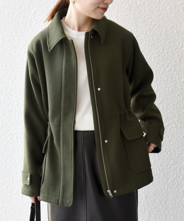 Spick&Span メルトンフィールドコート36 Spick&Span メルトンフィールドコート36