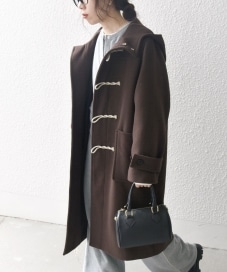 SHIPS any:〈手洗い可能〉リブ ニット フリンジ マフラー